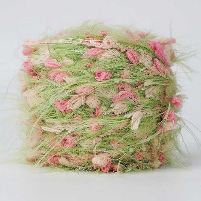 Artisanal Yarn Fancy Yarn Multifiber Blended Yarn Novelty Colorful Soft