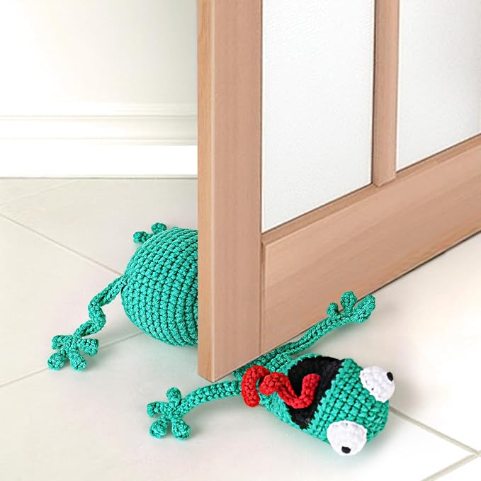 Crochetta Crochet Kit for Beginners, Crochet Starter Kit w Step-by-Step Video Tutorials, Beginner Crochet Kit for Adults Kids Women Men Complete Kit Included (Crochet Door Stop)