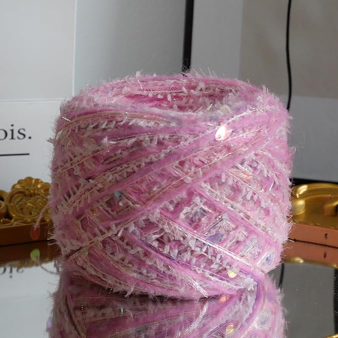 Artisanal Yarn Fancy Yarn Multifiber Blended Yarn Novelty Colorful Soft