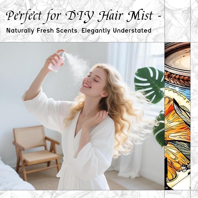 HIQILI Frost Bloom Fragrance Oil for Diffuser Perfume & Hair Mist Crafting