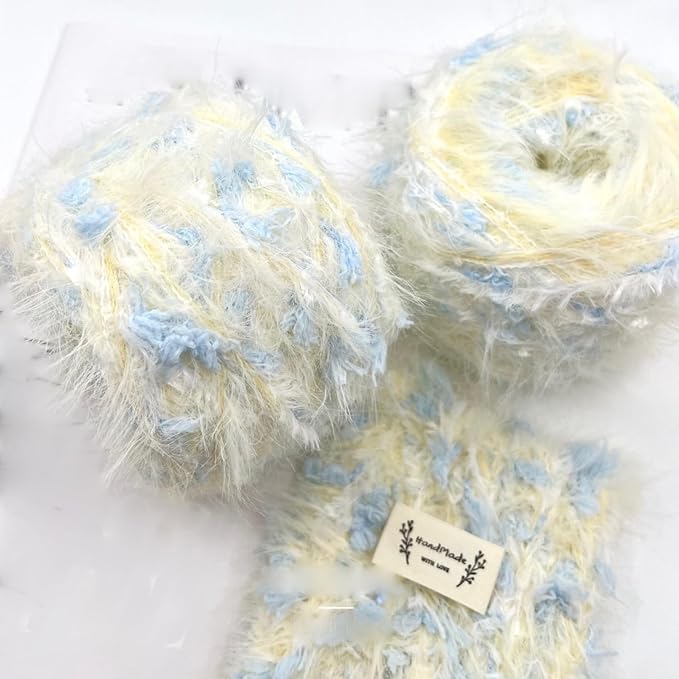 Artisanal Yarn Fancy Yarn Multifiber Blended Yarn Novelty Colorful Soft