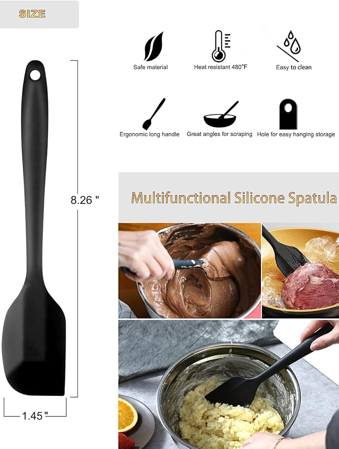 Double Boiler Pot Set, 1200ML Double Boiler, 2800ML Stainless Steel Pot | with Silicone Spatula for Melting Chocolate,Candy, Soap, Wax, Candle Making