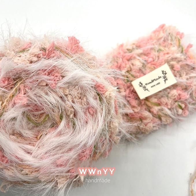 Artisanal Yarn Fancy Yarn Multifiber Blended Yarn Novelty Colorful Soft
