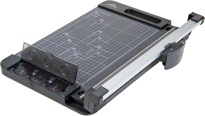 3-Way 12.6 Inch (A4 size) Rotary Trimmer Cutter Perforate & Scallop