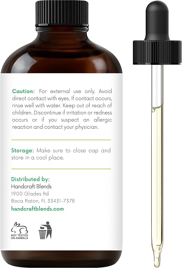 Handcraft Blends Peppermint Essential Oil – 1 Fl Oz – 100% Pure and Natural – Premium Grade Essential Oil for Diffuser and Aromatherapy, Skin, Massage, Candle and Soap Making Fragrance