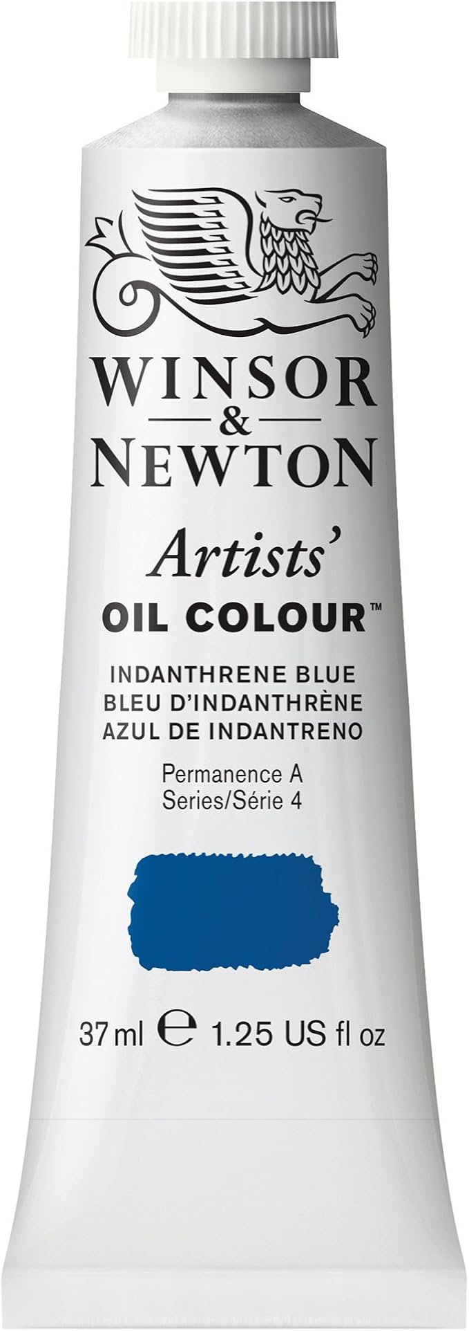 Winsor & Newton Artists' Oil Paint, 37ml Tube, Indanthrene Blue