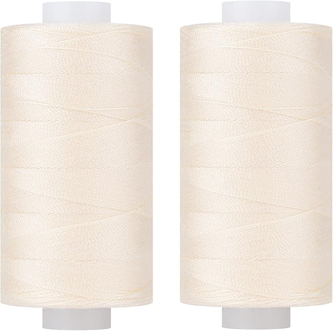 Simthread All Purpose Thread Polyester 400Y Cream
