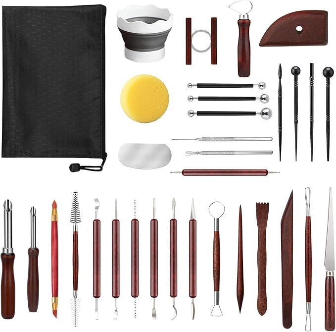 Clay Tools Clay Sculpting Kit Modeling Carving Tools Set for Pottery Clay