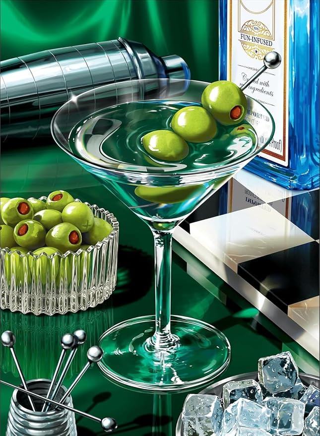 Cocktail Diamond Art Kits for Adults Diamond Painting Kit for Adults
