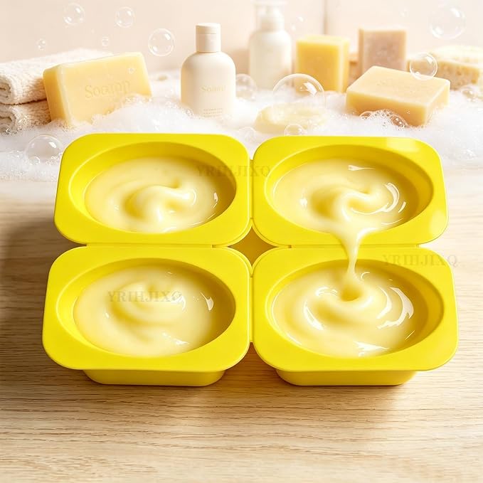 2Pcs Soap Molds Silicone
