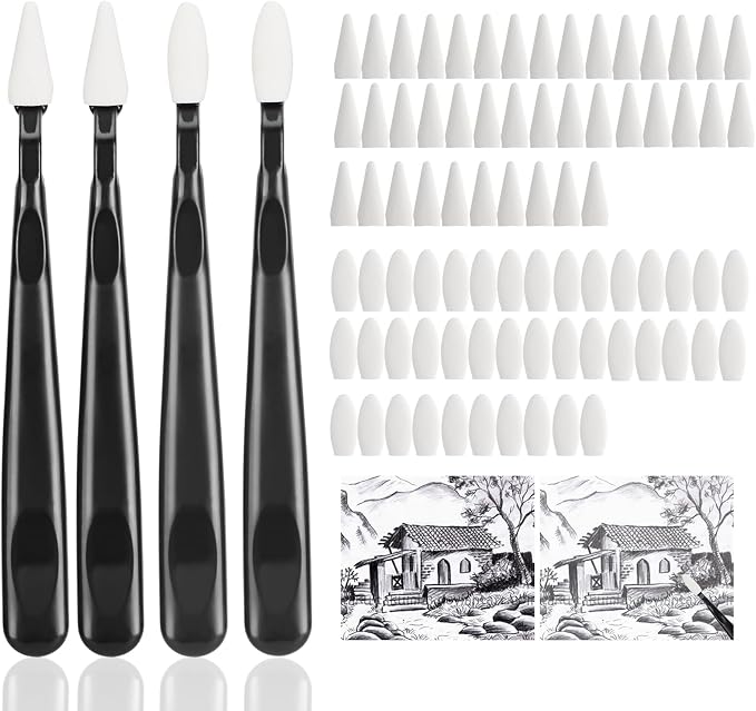 AGPTEK 44 Pcs Sketch Drawing Tools Sketch Wipe Scrapers