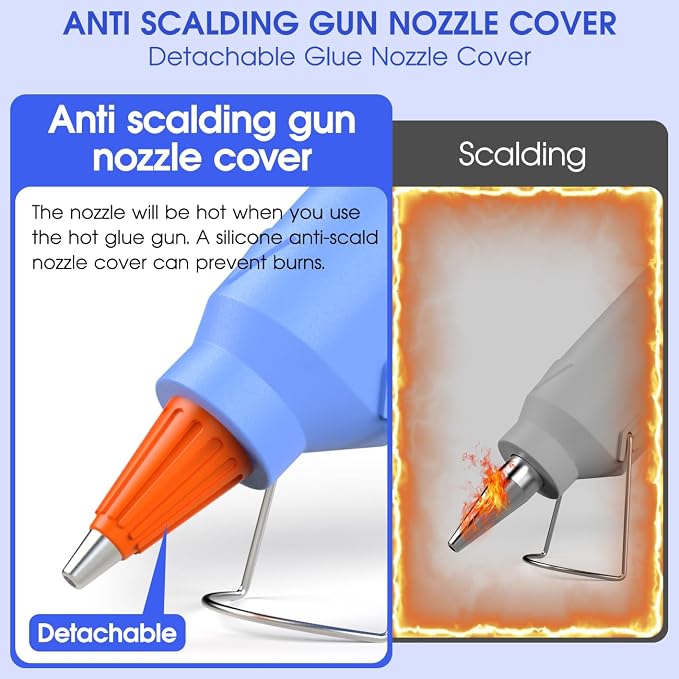 Assark 30W Mini Hot Glue Gun Kit with 30 Glue Sticks