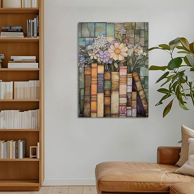 DAZZLEDOTS Diamond Art Kits, Vintage Book Wildflower Diamond Painting
