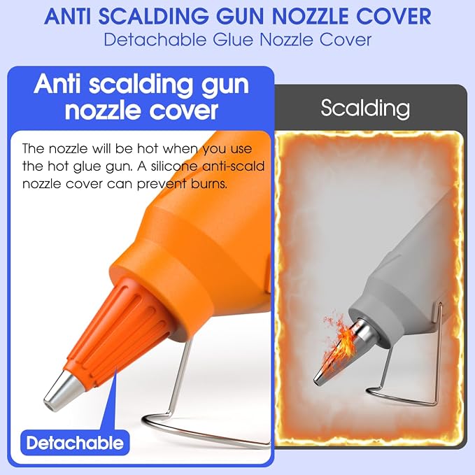 Assark 30W Mini Hot Glue Gun Kit with 30 Glue Sticks