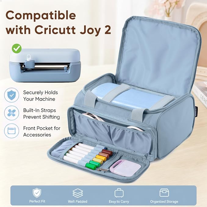 Carrying Case for Criut Joy 2 Cutting Machine Accessories Storage Organizer