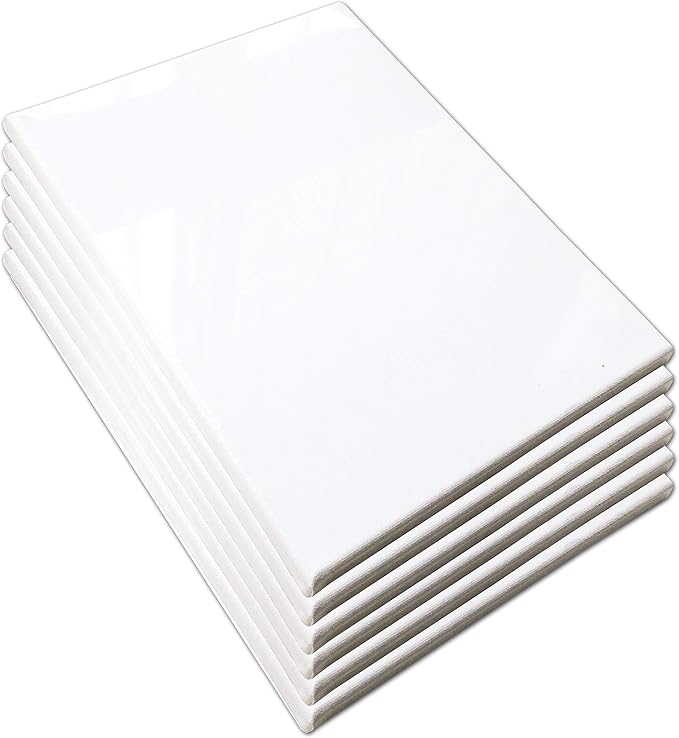 LWR CRAFTS Stretched Canvas 8" X 10" Pack of 6