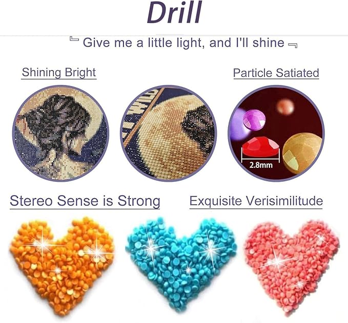 Van Gogh Cute Diamond Art Kits for Adults Diamond Painting Kit for Beginner