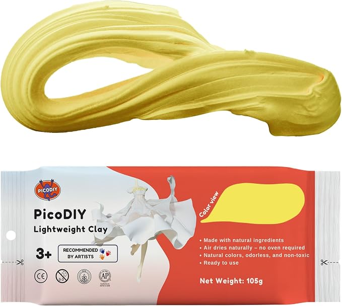 Air Dry Clay Lightweight, Flexible Modeling Clay for Adults Arts and Crafts