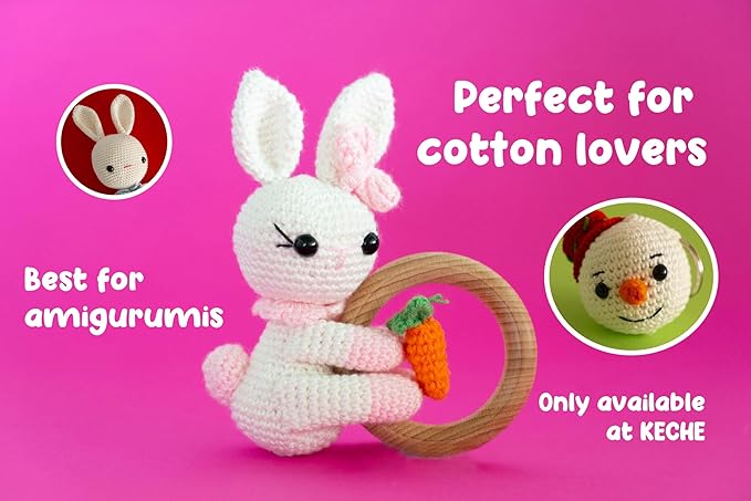 Cotton Yarn - 100% Cotton Yarn for Crocheting and Knitting, Mercerized Cotton Amigurumi Yarn Fine-Sport 2 1.76 oz (50g) / 136 Yrds (125 m) 2 Skeins - Aqua