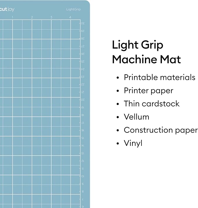 Cricut Cutting Mat Variety Pack (5 Count, 4.5in x 12in)