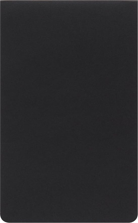 Moleskine Art Sketch Pad, Soft Cover, Plain/Blank, Large (5" x 8.25"), Black, 48 Pages
