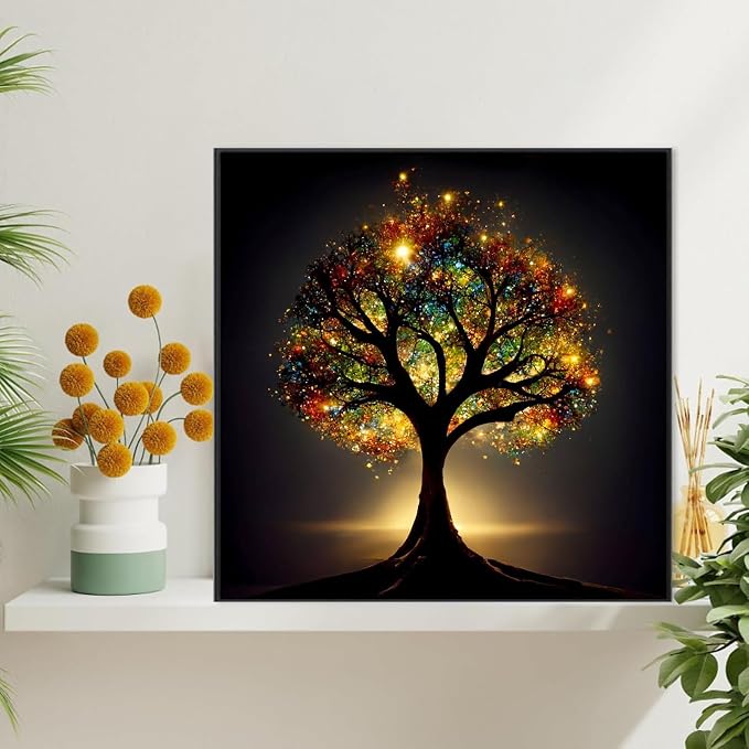 Tree of Life Diamond Art Kits for Adults, 5D Diamond Painting for Adults