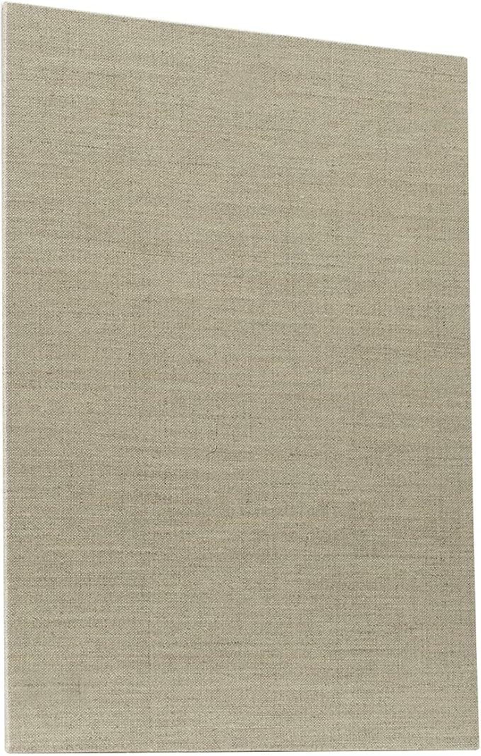 Senso Clear Primed Linen Panels - 3x5-3 Pack of Panels for Painting Oils, Acrylics, Pastels and More