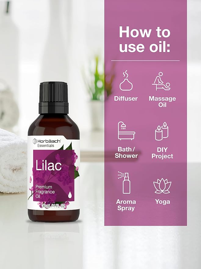 Horbäach Lilac Fragrance Oil | 1 fl oz (30ml) | Premium Grade