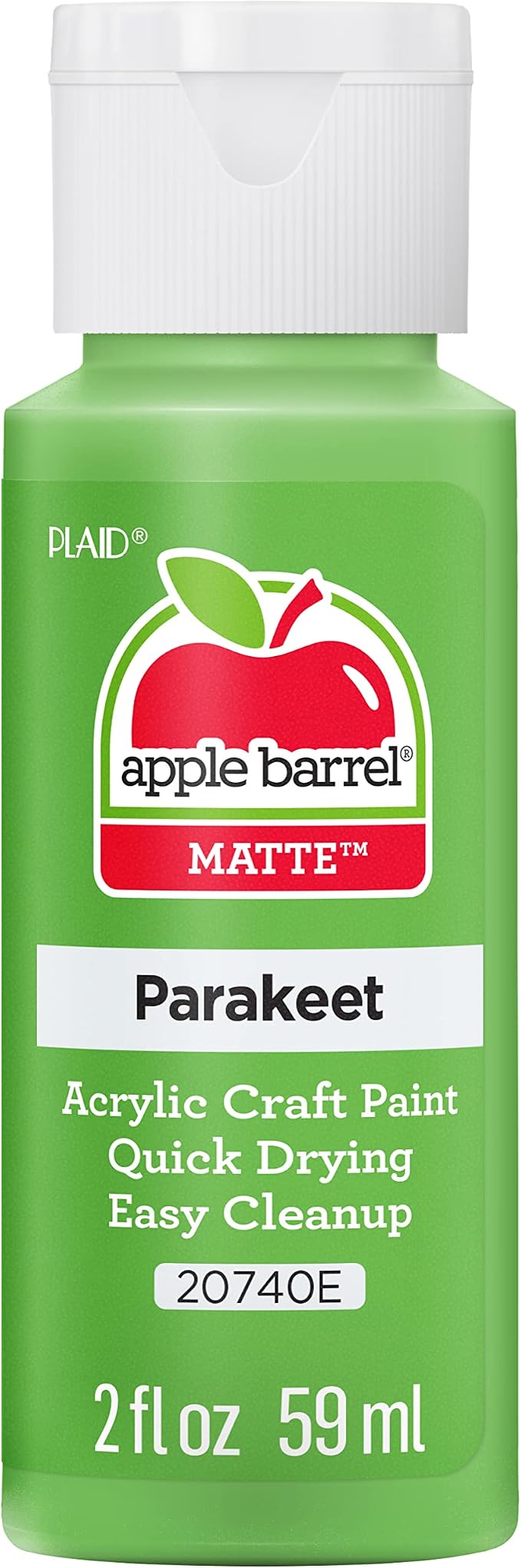 Apple Barrel Acrylic Paint in Assorted Colors (2 oz), 20740, Parakeet