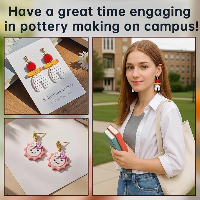 Teacher's Day & Graduation Season Polymer Clay Cutters Set