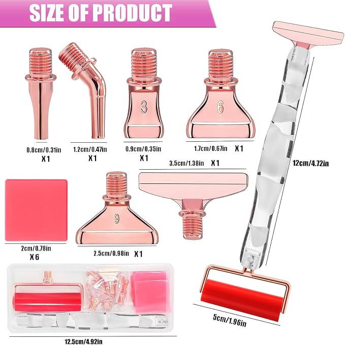 Diamond Art Pens Tools and Diamond Painting Accessories Kits With Screw Metal Tip Roller Diamonds Painting Pen Drill Bead Pens For Art Craft Nail