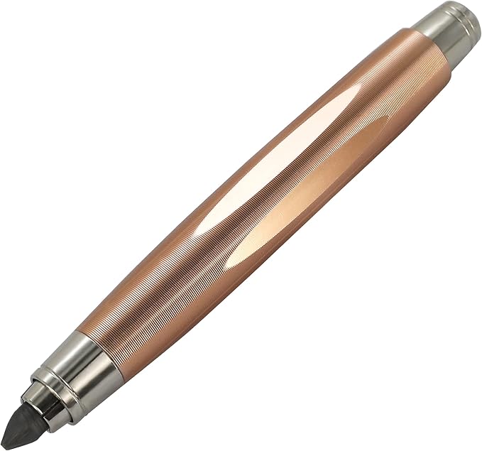 WSD Sketch Up 5.6mm Mechanical Pencil Mechanical Clutch with Built Sharpener (Gold)