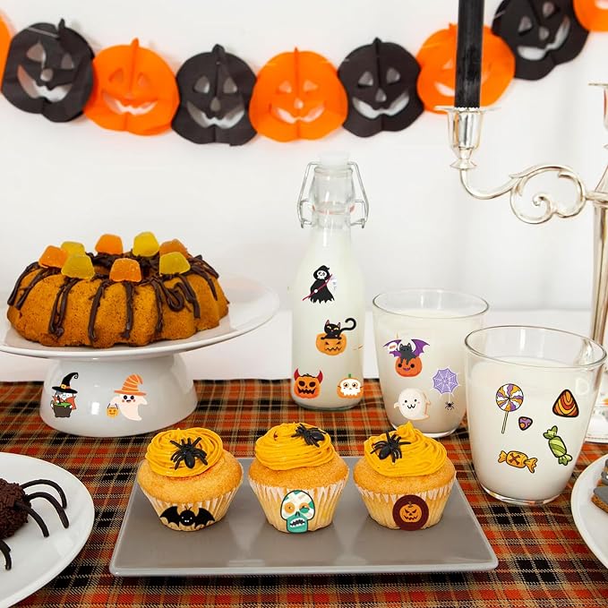 1200+PCS Cute Halloween Stickers for Kids - Party Favors Gifts & Decoration
