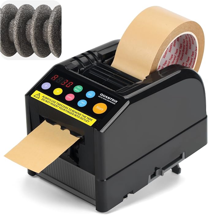 2026 Upgraded Ceramic Roller Ribbon Cutting Machine, 999mm Max Cut Length,Automatic Tape Dispenser, Ideal for Businesses, Schools,Shipping, Gift Wrapping, Restaurants,Homes