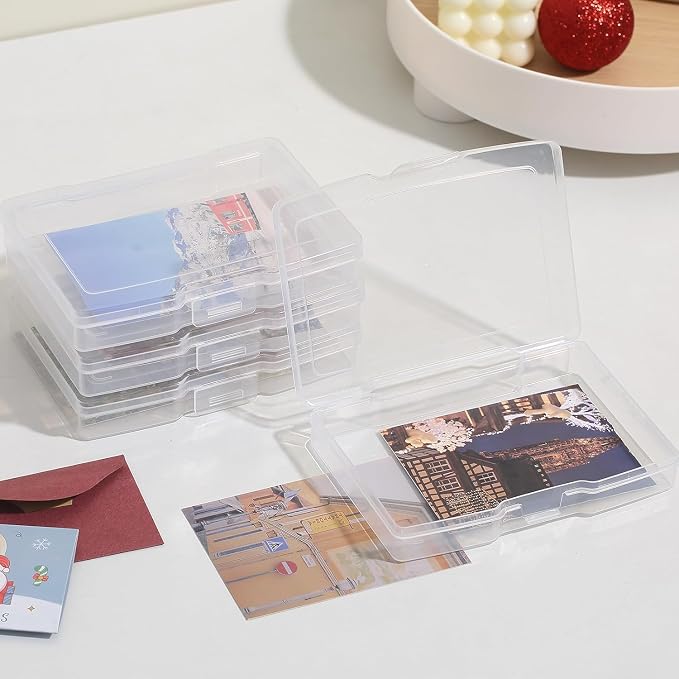 novelinks Photo Storage Box and 16 Inner 4" x 6" Photo Storage Containers