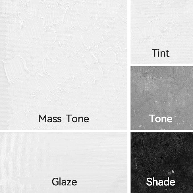 PHOENIX Titanium White Oil Paint - 200ml / 6.75 Fl oz. | Single Large Tube Artist Quality Oil Based Paint for Professionals