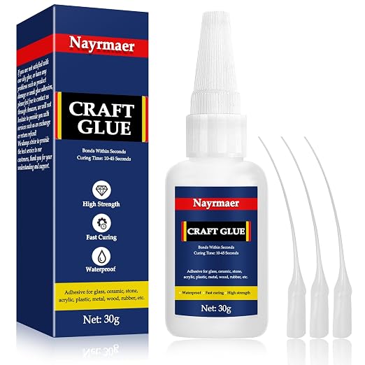 Craft Glue, Model Adhesive for Crafts, Model, Toy, Ceramic, Stone, Glass, Jewelry and DIY (Craft Glue)