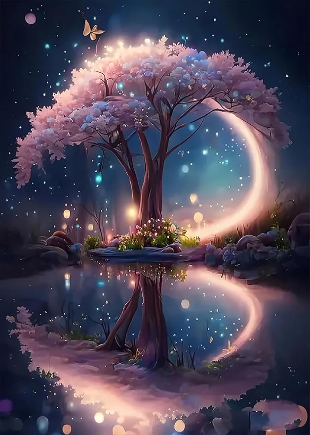 Diamond Art Kits for Adults, Tree of Life Diamond Painting Kits for Adults