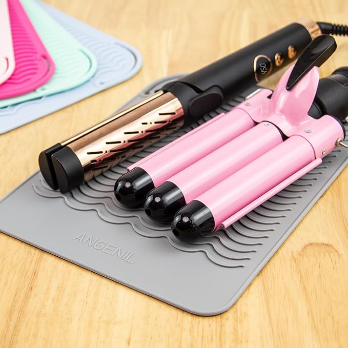 ANGENIL Pro Large Silicone Heat Resistant Mat Pad for Hot Hair Tools