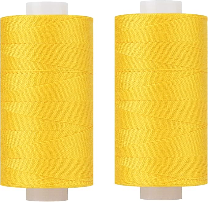 Simthread All Purpose Thread Polyester 400Y Yellow