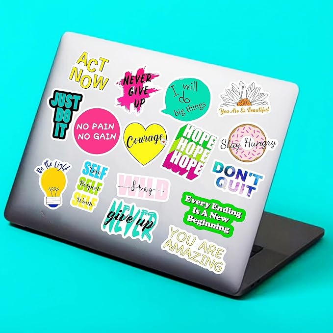 300Pcs Inspirational Scrapbook Motivational Stickers for Vision Board