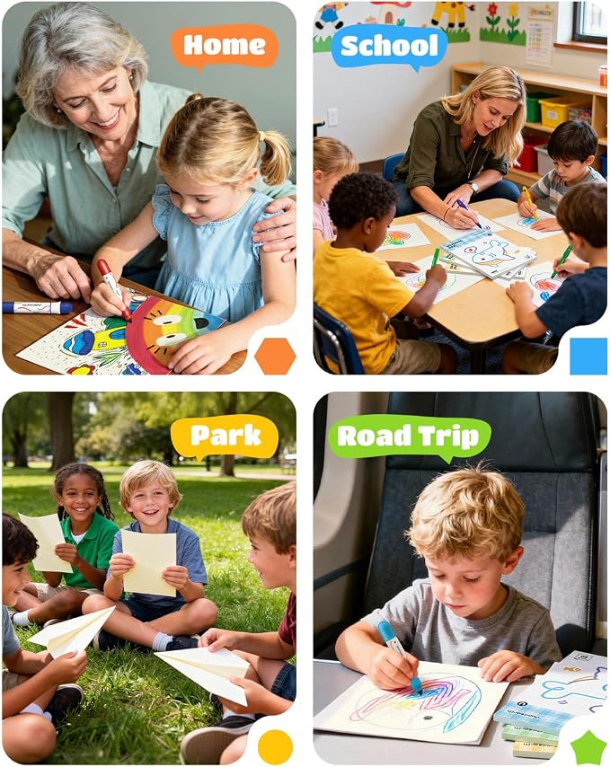 JUPITEARTH Drawing Pad for Kids 9x12 Inch 3-Pack 150 Sheets