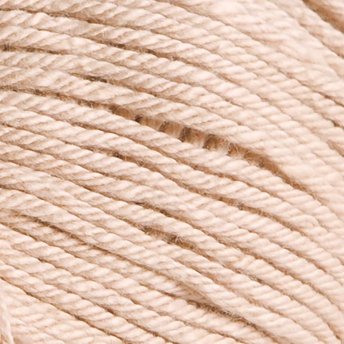 Knit Picks Dishie Beige Worsted Weight 100% Cotton Yarn for Crocheting