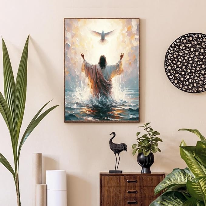 BAWKENTON Jesus Paint by Numbers for Adults and Kids