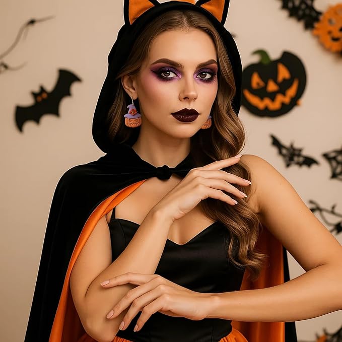8pcs Halloween Clay Cutters for Polymer Clay Earrings