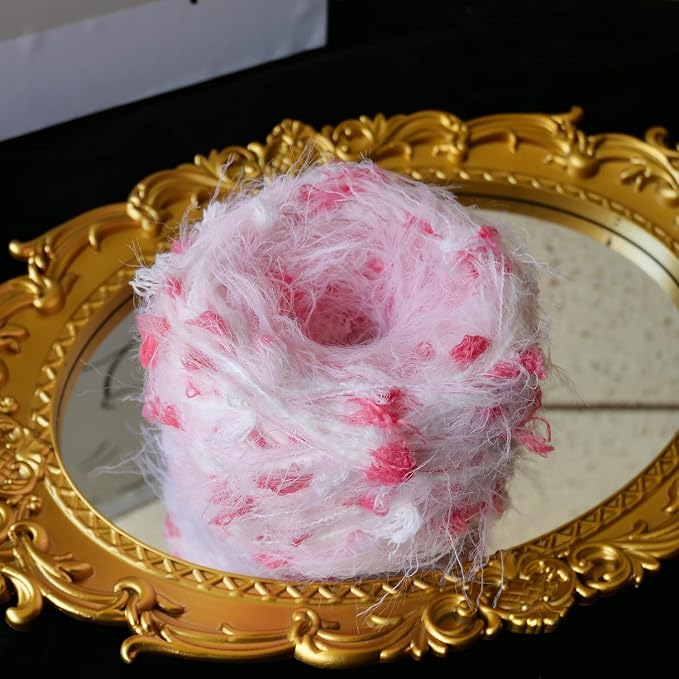 Artisanal Yarn Fancy Yarn Multifiber Blended Yarn Novelty Colorful Soft