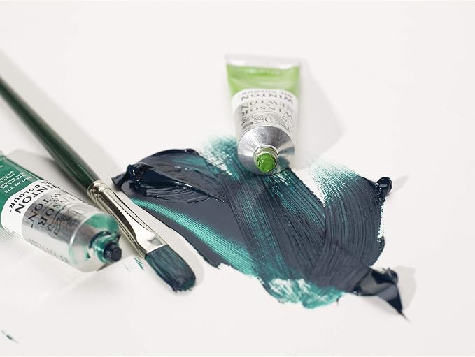 Winsor & Newton Winton Oil Color, 37ml Tube, Titanium White | High-quality pigments, Durable, Lightfast, Permanent, Uniform Consistency, Great Pigment Load