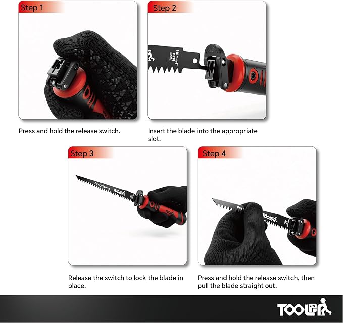 8-In-1 Multi Blades Hand Saw, Drywall, Hacksaw, Jab Saw & Wood Cutter Tool