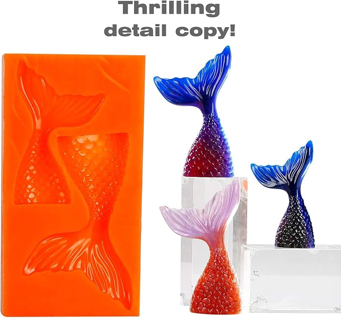 BBDINO Silicone Mold Making Kit 15A Persimmon Orange Trial 2.2 Lbs