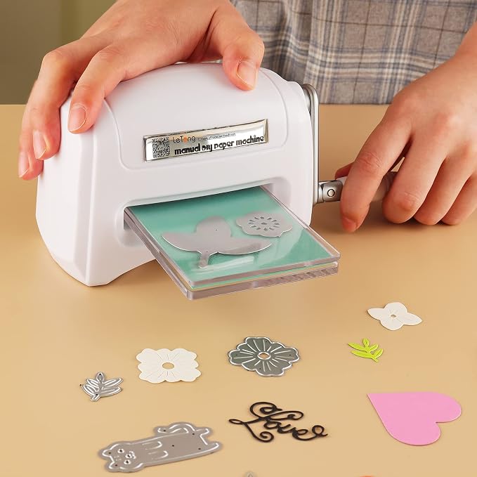 Mini Portable Die Cutting Machine for Crafting,DIY Die Cuting Embossing Machine Paper Card Craft Scrapbooking Dies Manual Machine Cutter Arts Projects Crafat Scrapbooking Supplies Scrapbooking Tool